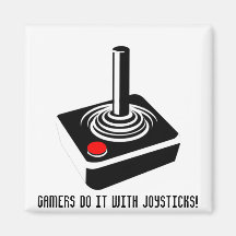 Los videojugadores lo hacen con las palancas de ma imán de frigorífico