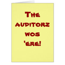 ¡Los wos del auditorz 'ere! Gracias Felicitacion