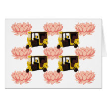 Lotos y carritos tarjetas