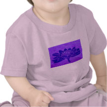 Lotus azul camisetas