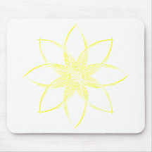 Lotus coloreado alfombrillas de raton
