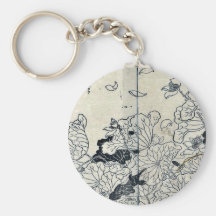 Lotus en el viento por Tachibana, Yasukuni Llaveros Personalizados