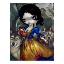 "Loup-Garou: Postal de Blanche Neige"