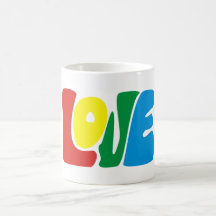 Love Hippie Kaffeehaferl