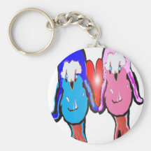 LOVEBIRDS LLAVERO PERSONALIZADO