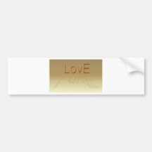 LOVEFASHION PEGATINA DE PARACHOQUE