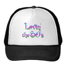 Lovin los años 80 gorros bordados