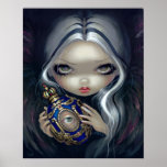 Lowbrow de hadas gótico del ángel 4 de la IMPRESIÓ Poster