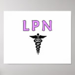 LPN médico Posters