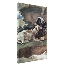 Luca Giordano - muerte del detalle de Adonis Impresion De Lienzo