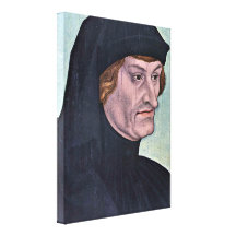Lucas Cranach (i) - retrato de Rudolph Agricola Impresiones En Lona