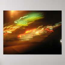 Luces con el intercambio del círculo posters