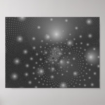luces cósmicas poster