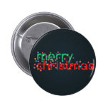 Luces de las Felices Navidad Pin