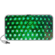 LUCES DE NEÓN F del VERDE de la BOLA DE DISCOTECA  Notebook Altavoz