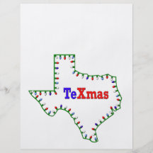 Luces de TeXmas Tarjetones
