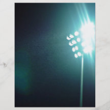 Luces del estadio tarjetón