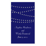 Luces del fiesta en tarjeta del Web site del boda  Plantillas De Tarjetas De Visita