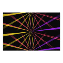Luces laser impresiones fotográficas