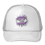 Lucha como un botón del chica - enfermedad de Alzh Gorro