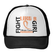 Lucha como un cáncer uterino del chica 3,3 gorro