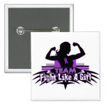 Lucha como un chica - epilepsia del equipo pins