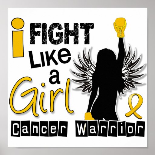 Lucha como un chica Neuroblastoma 26,2 Poster