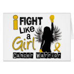 Lucha como un chica Neuroblastoma 26,2 Tarjeta