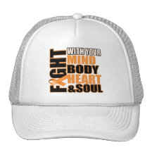 Lucha contra leucemia gorras