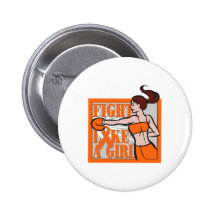 Lucha de la leucemia como un boxeador del chica pin