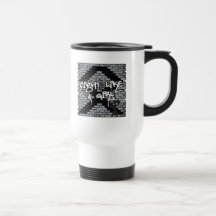 Lucha de la pared de la pintada del cáncer del mel taza de café