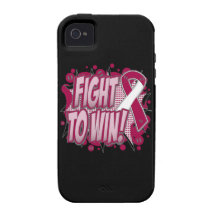 Lucha del cáncer de garganta a ganar iPhone 4/4S carcasas