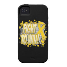 Lucha del cáncer de Neuroblastoma a ganar Vibe iPhone 4 Carcasa