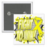 Lucha del cáncer testicular a ganar pins