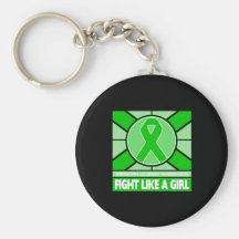 Lucha hepática del cáncer como una bandera del chi llavero