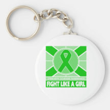 Lucha hepática del cáncer como una bandera del chi llavero