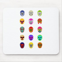Lucha mexicana de la máscara de Lucha Libre Tapete De Ratones