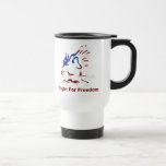 Lucha para la taza del viaje de Eagle de la libert