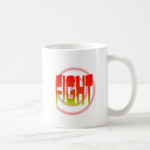 lucha taza de café