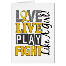 Lucha viva del juego del amor como un chica Neurob Tarjeton