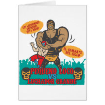Luchador Noche Tarjetón