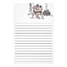 Luchadores - alineados papelería de diseño