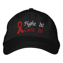 ¡Lúchelo! ¡Cúrelo! - Conciencia de la enfermedad c Gorra De Béisbol