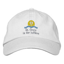 Luffers Sunset_St. Croix Gorras De Béisbol Bordadas