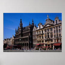 Lugar magnífico, Bruselas, Bélgica Posters