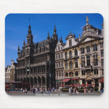 Lugar magnífico, Bruselas, Bélgica Tapete De Raton