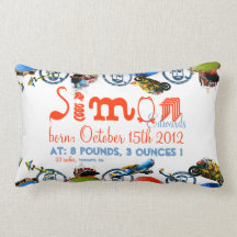 Lumbar personalizado/lindo de la invitación del na cojines