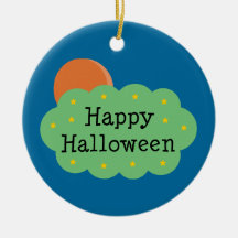 Luna de Halloween Adorno Para Reyes