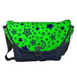 Luna de Halloween y la bolsa de mensajero de las e Bolsa De Mensajeria