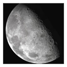 Luna de la órbita de Galileo Arte Fotografico